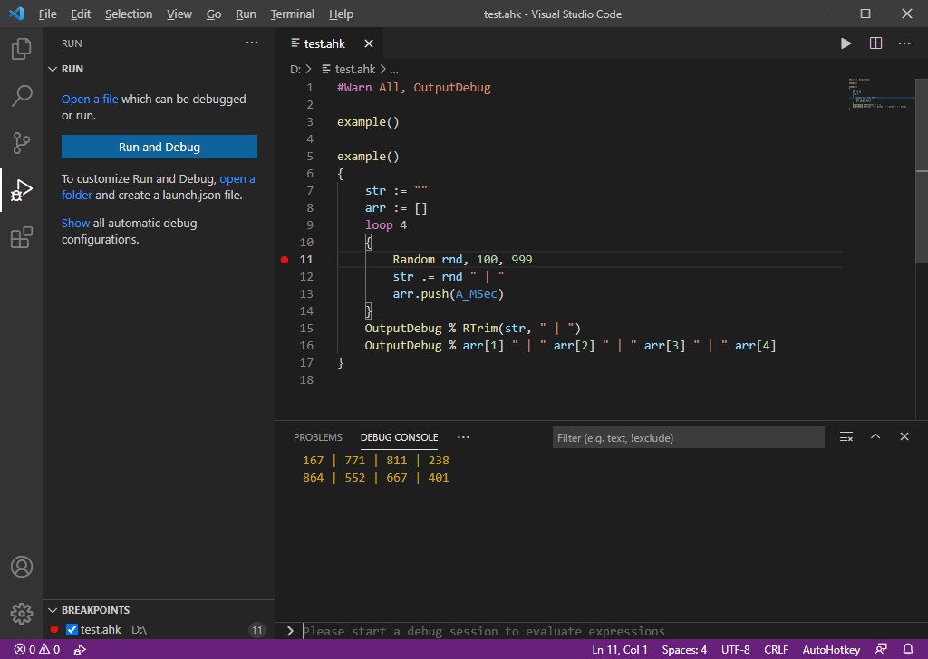 Session finished Session finished